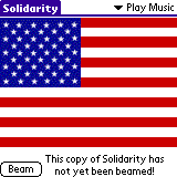 Screen shot of Solidarity application